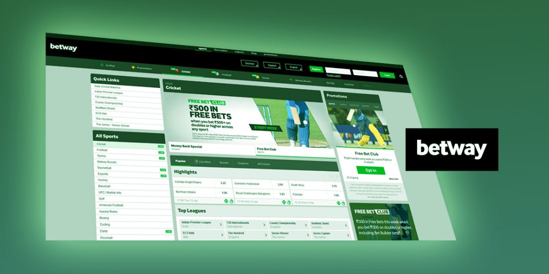 Review of the Betway Official Betting Website in India for Sports Betting